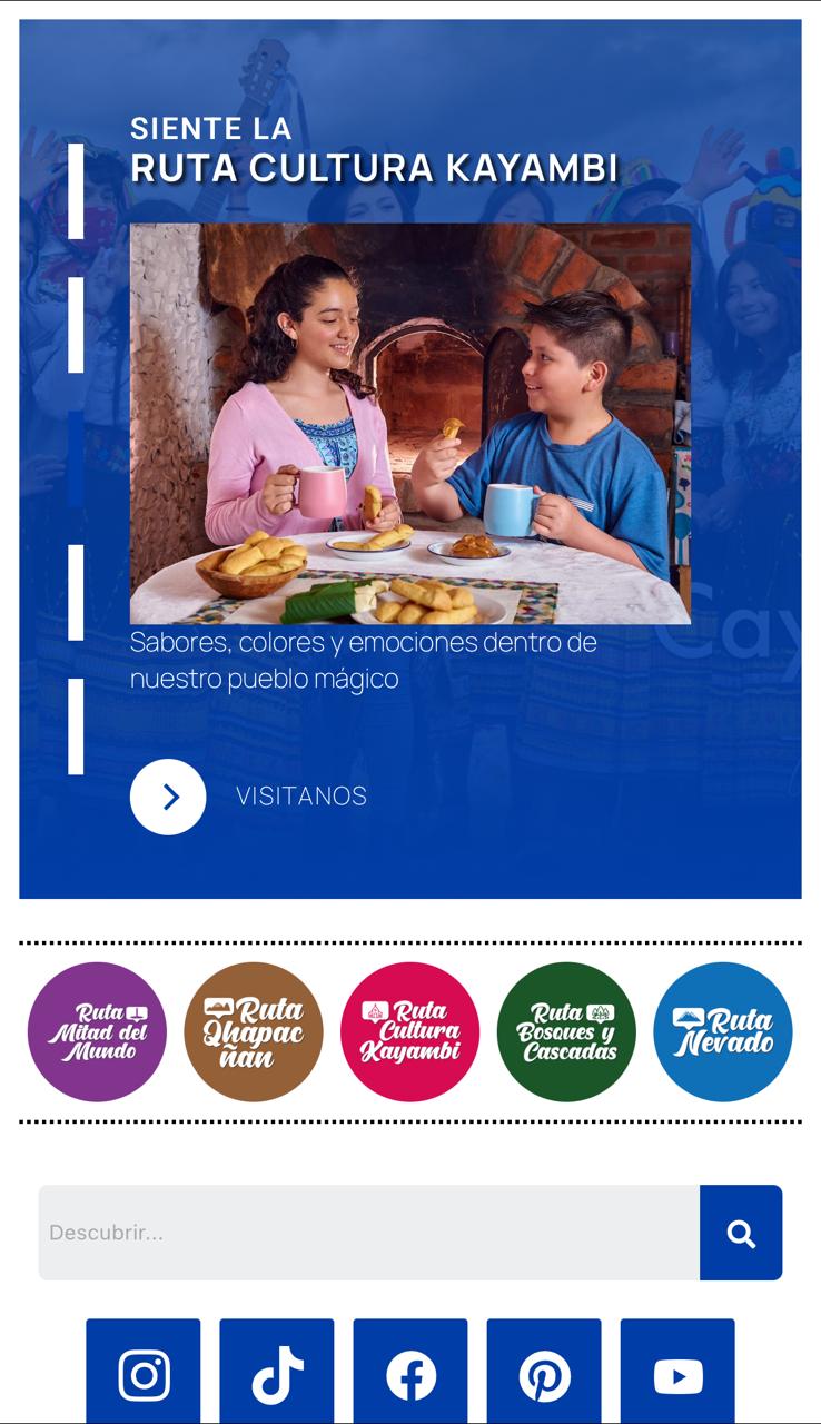 ¡Cayambe ya tiene su casa digital para el turismo!